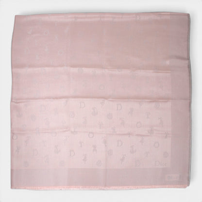 Dior Schal rosa 140 x 140 cm