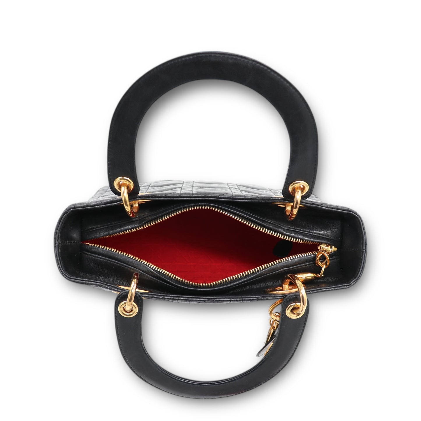 Dior Medium Lady Dior schwarz