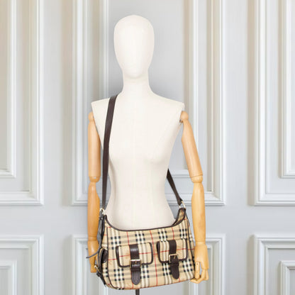 Burberry Umhängetasche Haymarket Check