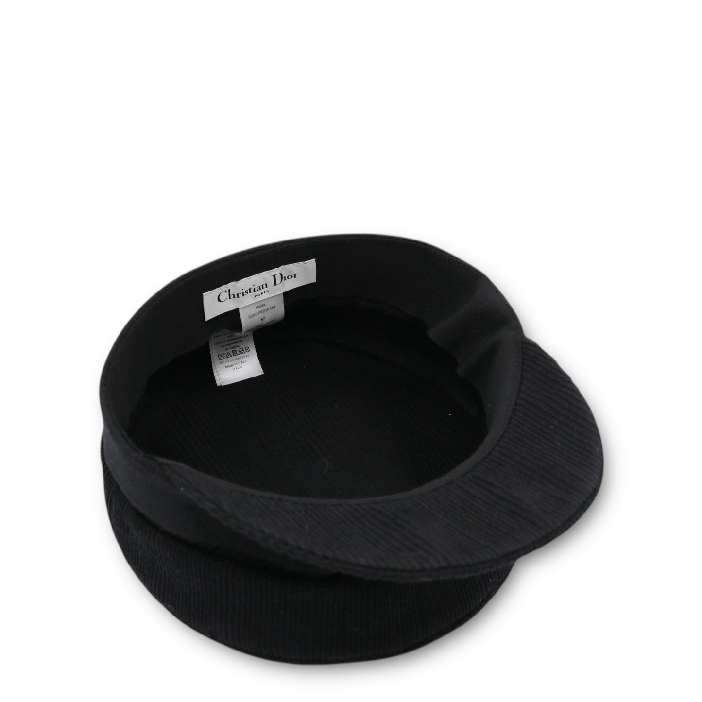 Dior Hut schwarz Gr. 57
