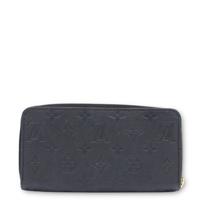 Louis Vuitton Zippy empreinte schwarz