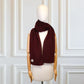 Moncler Schal bordeaux