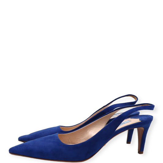 Prada Slingbacks blau