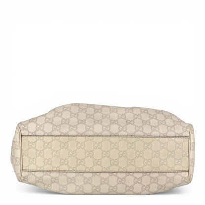 Gucci Sukey Guccissima Leder beige