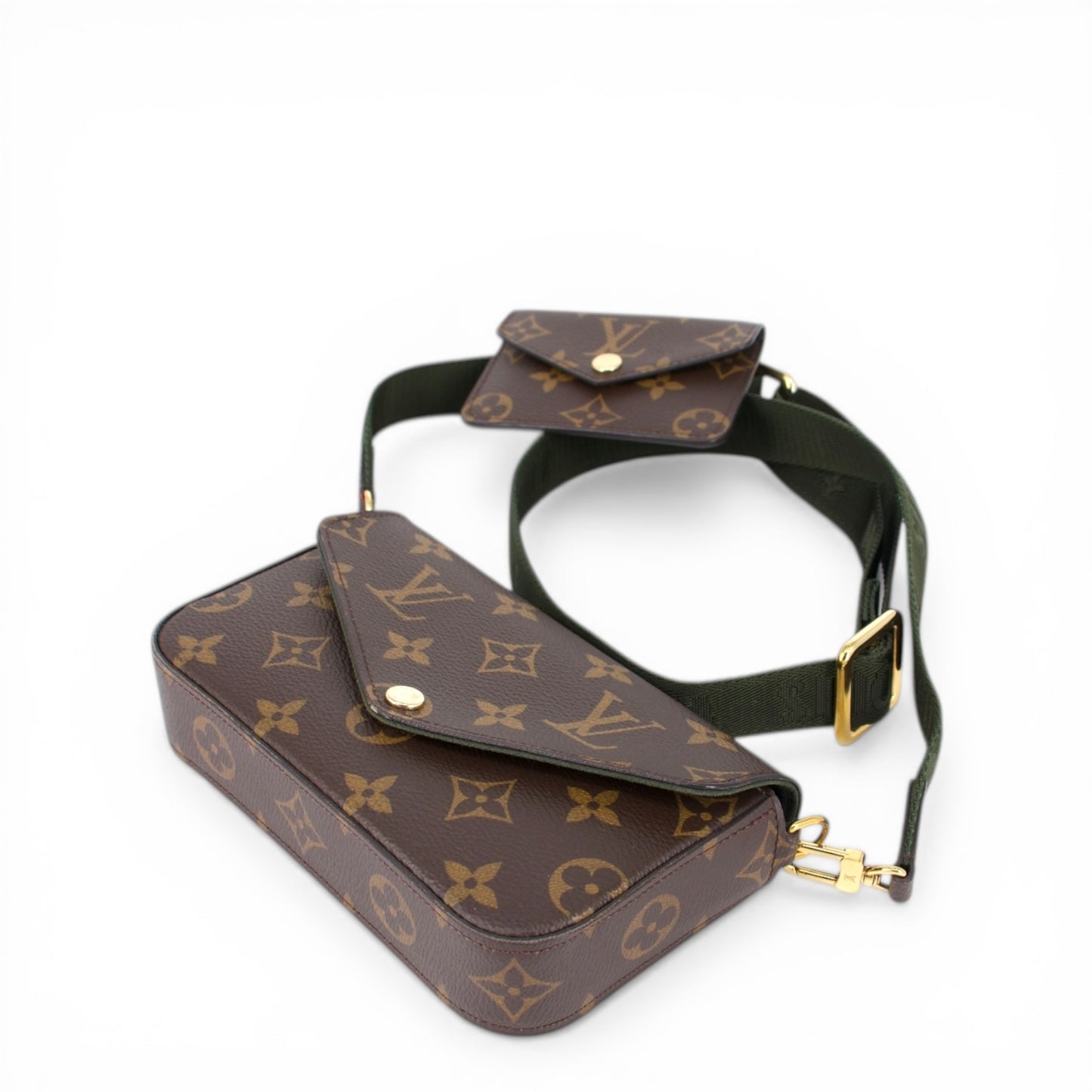 Louis Vuitton Félicie Strap & Go Monogram