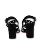 Prada Sandalen Wildleder schwarz Gr. 38