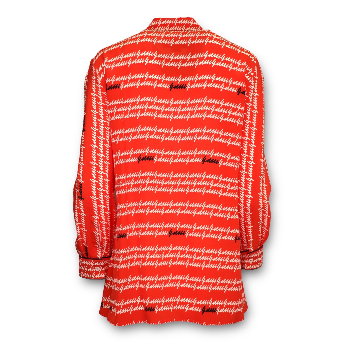 Gucci Seidenbluse rot Gr. 40