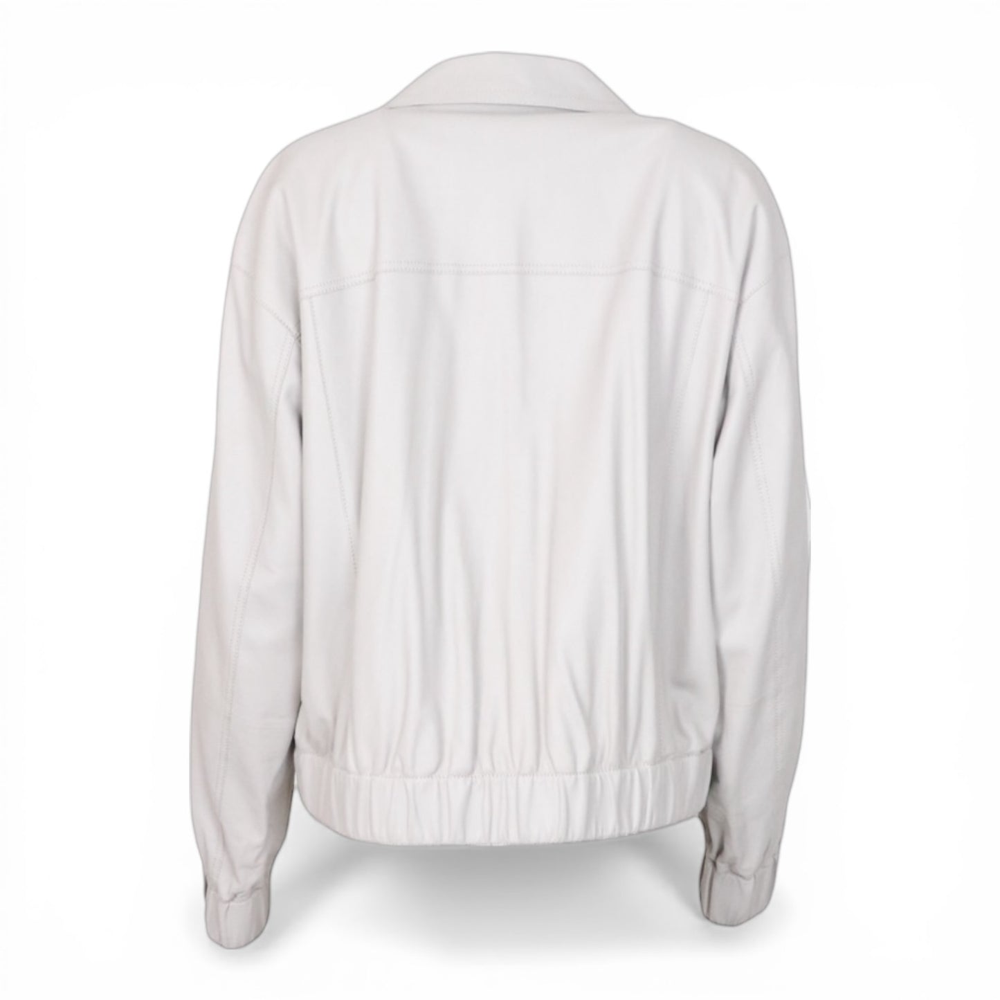 Lafayette 148 Lederjacke grau Gr. M