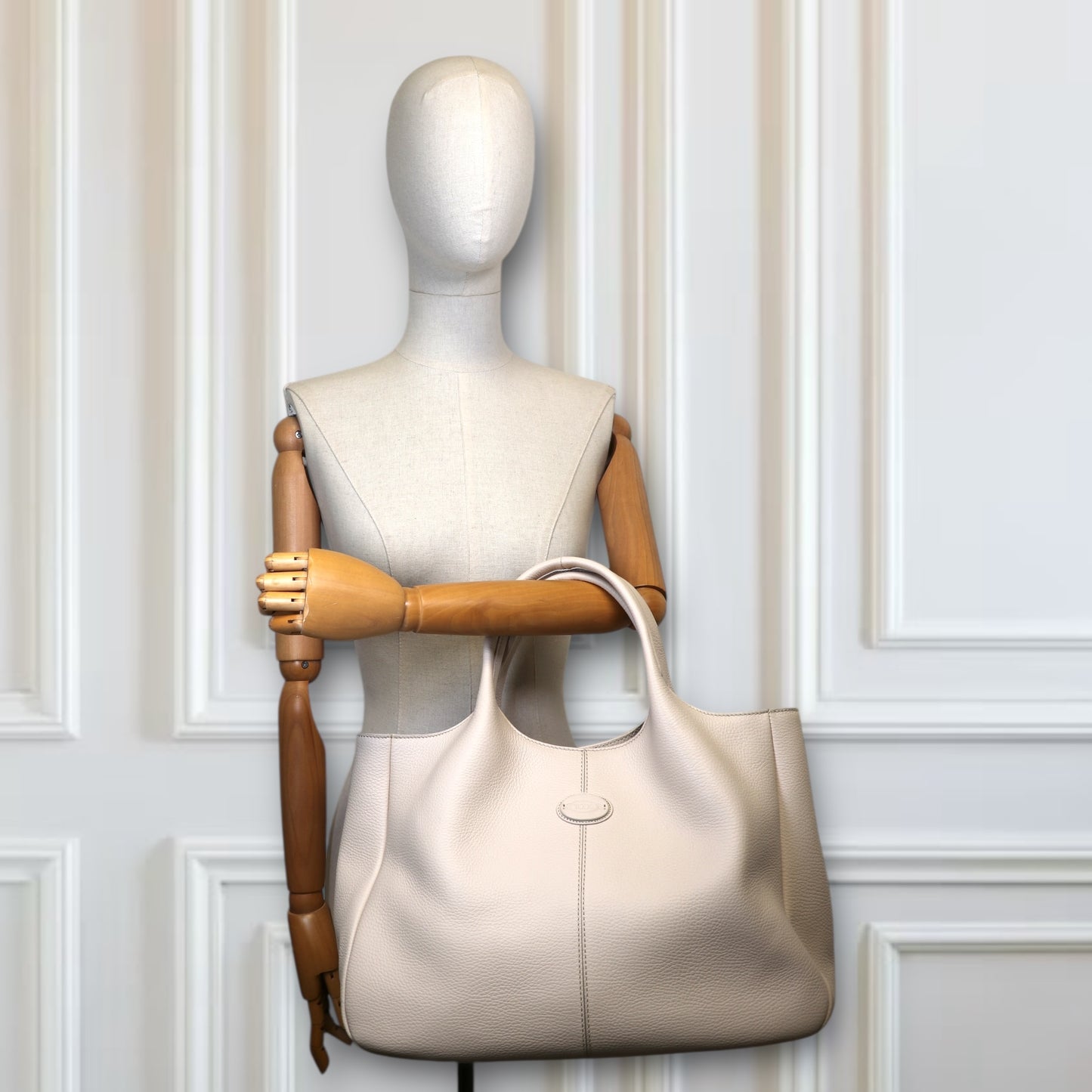 Tod's Media Shopper crème