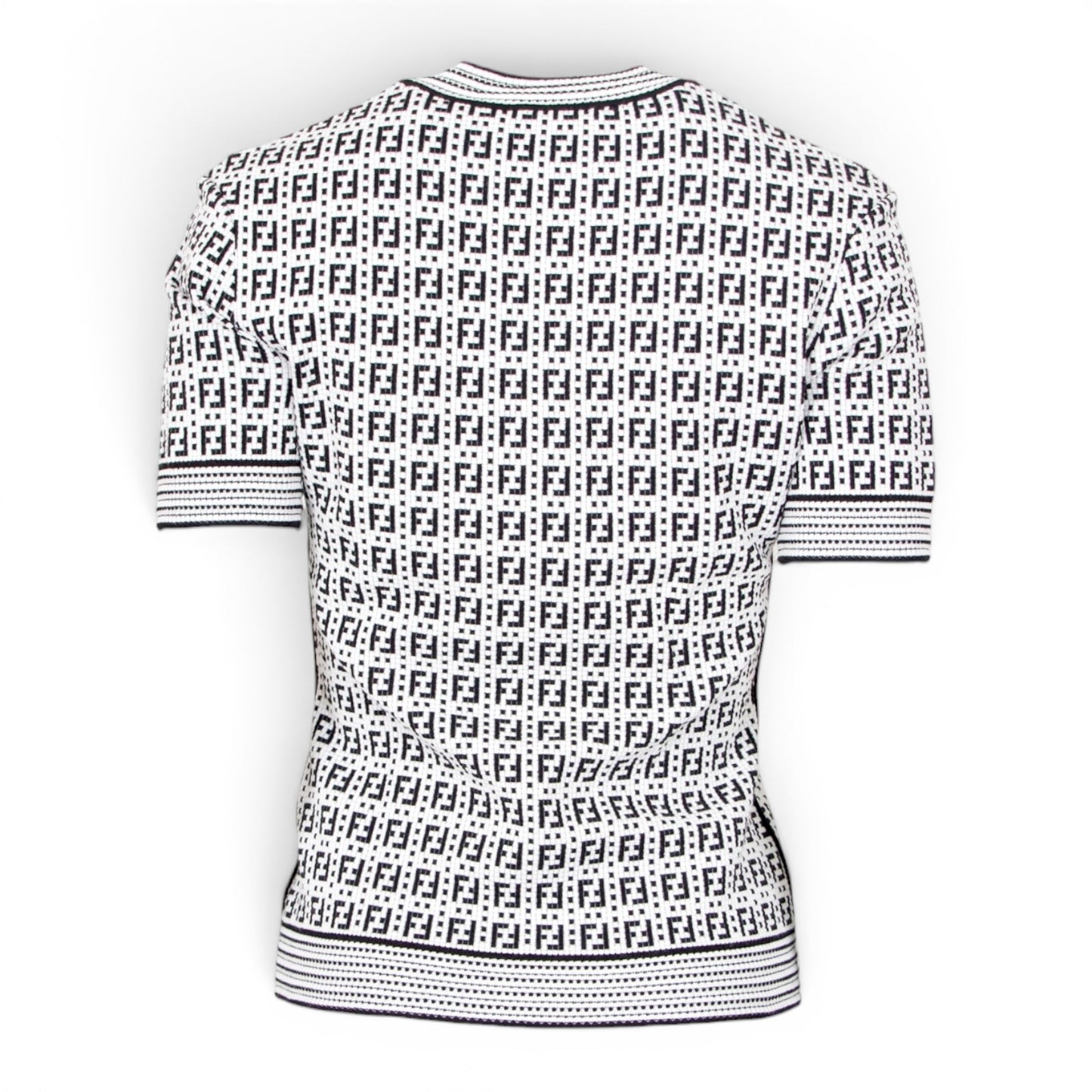Fendi Kurzarm schwarz/weiss IT 40 DE 36