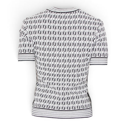 Fendi Kurzarm schwarz/weiss IT 40 DE 36
