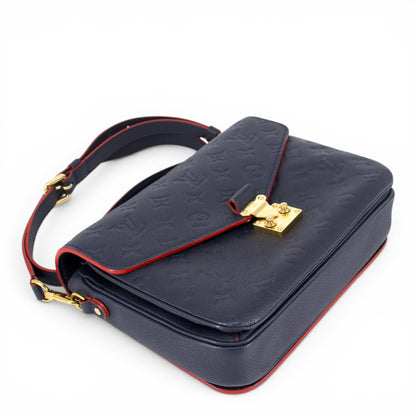 Louis Vuitton Pochette Métis empreinte blau