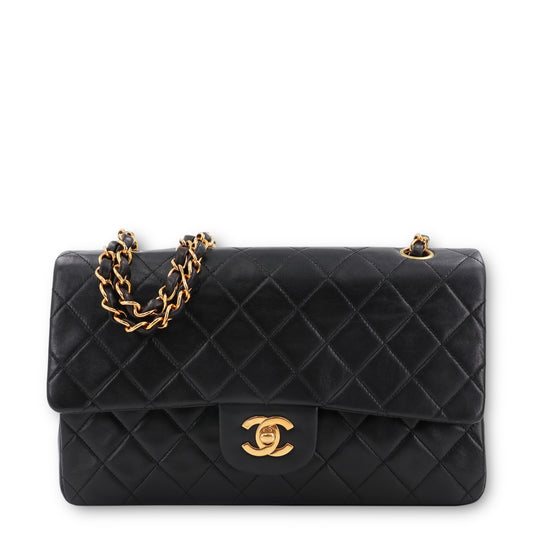 Chanel Timeless medium schwarz GHW