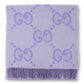 Gucci Schal reversible lavendel/lila