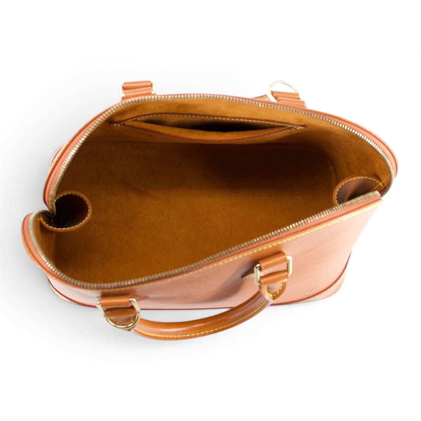 Louis Vuitton Alma PM Epi kenian braun