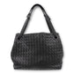 Bottega Veneta Small Garda Intrecciato schwarz