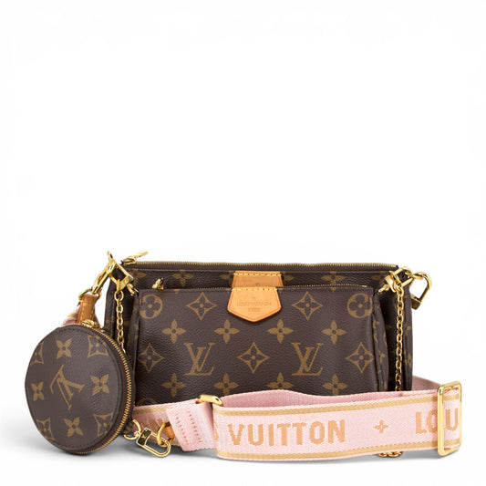 Louis Vuitton Multi Pochette Monogram rosa