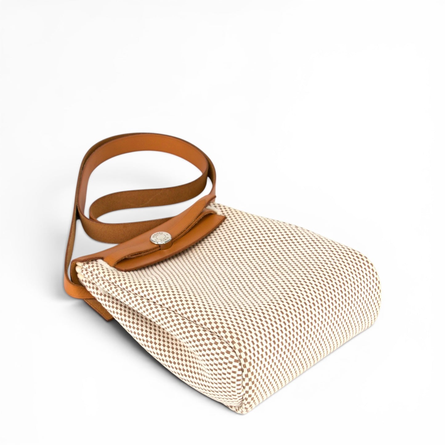 Hermès Herbag TPM crème/naturel