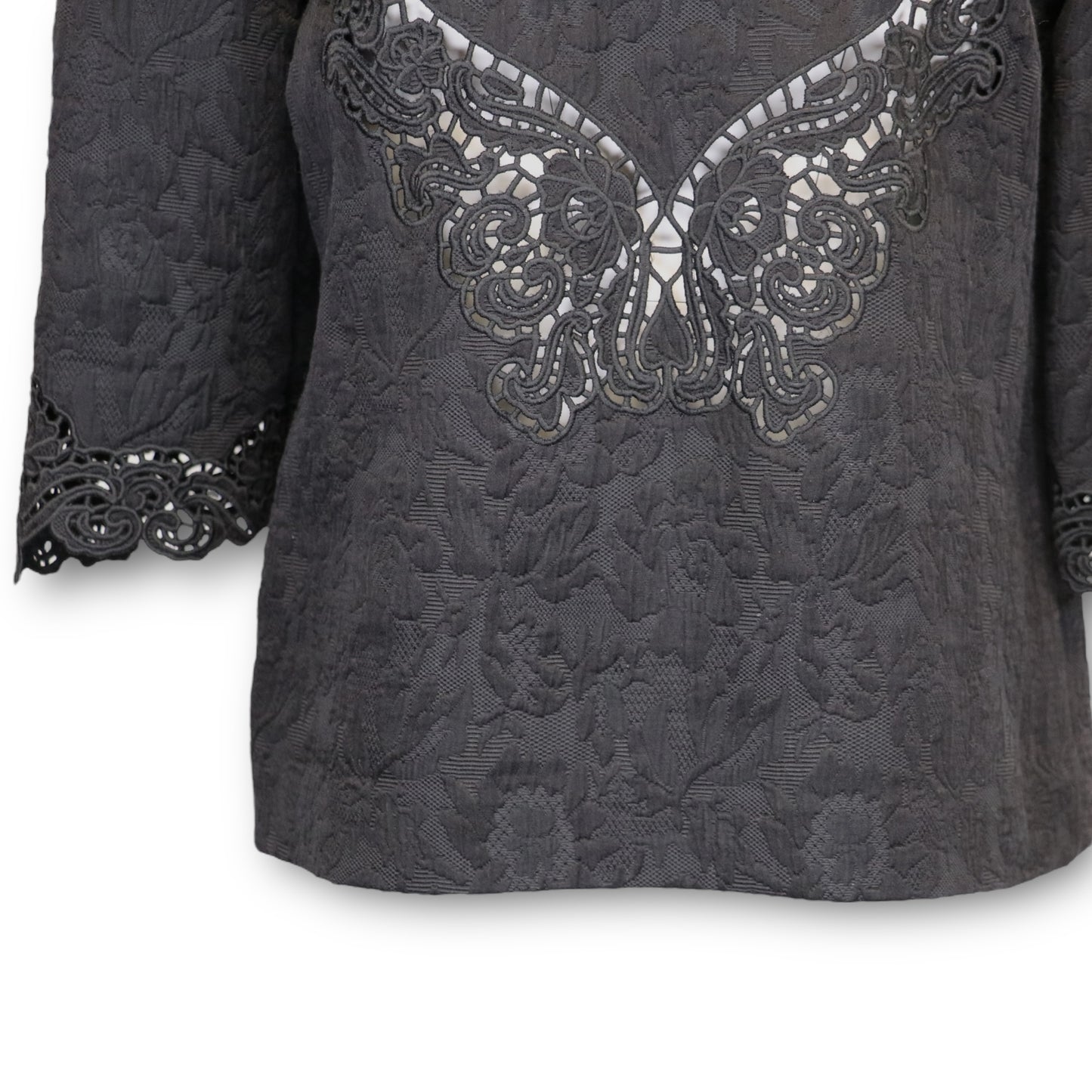 Dolce & Gabbana Oberteil Brokat schwarz Gr. 40