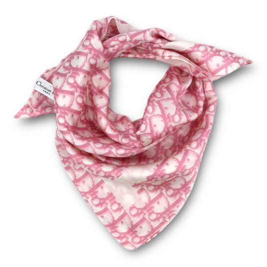 Dior Seidentuch Oblique rosa