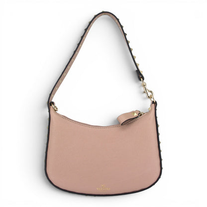 Valentino Rockstud Schultertasche Poudre