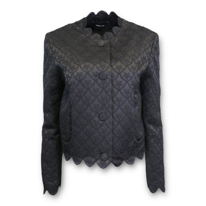 Simone Rocha Jacke schwarz bestickt Gr. 38