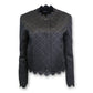 Simone Rocha Jacke schwarz bestickt Gr. 38