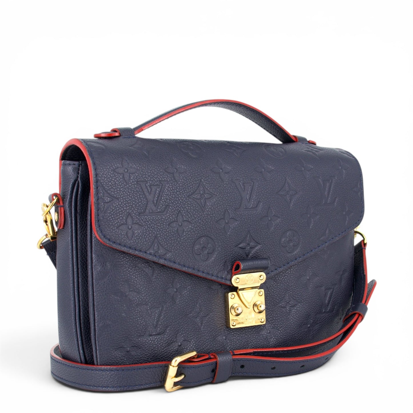 Louis Vuitton Pochette Métis empreinte blau