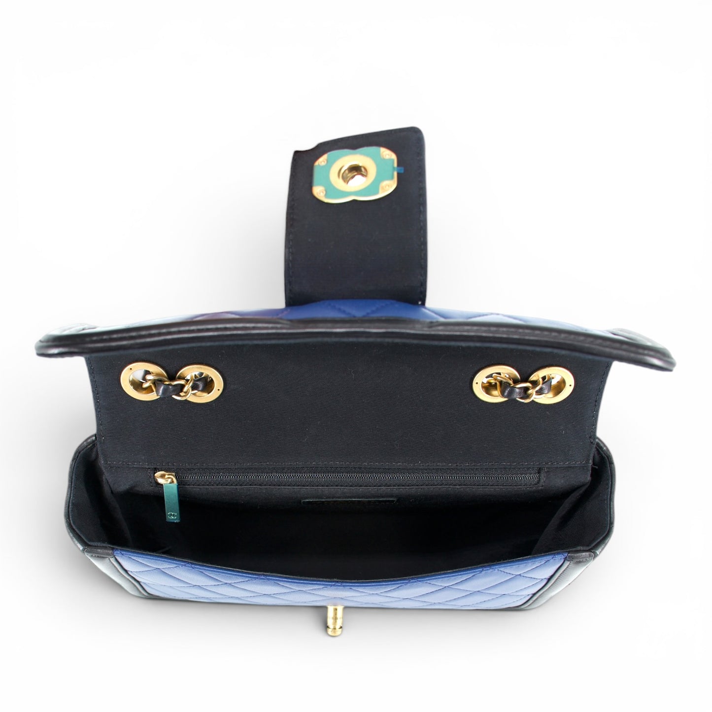 Chanel Tasche schwarz/blau