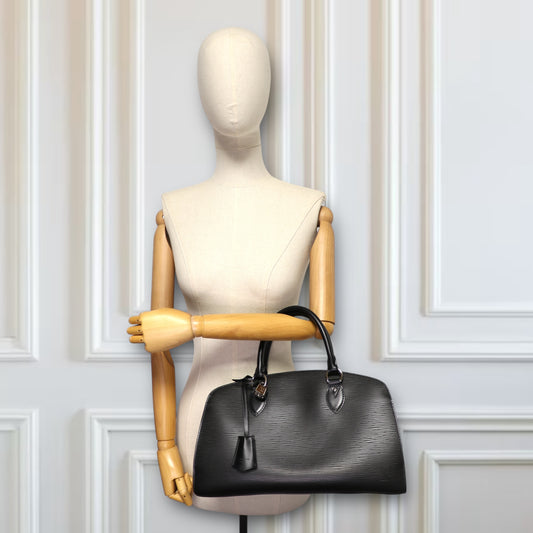 Louis Vuitton Pont Neuf PM epi schwarz