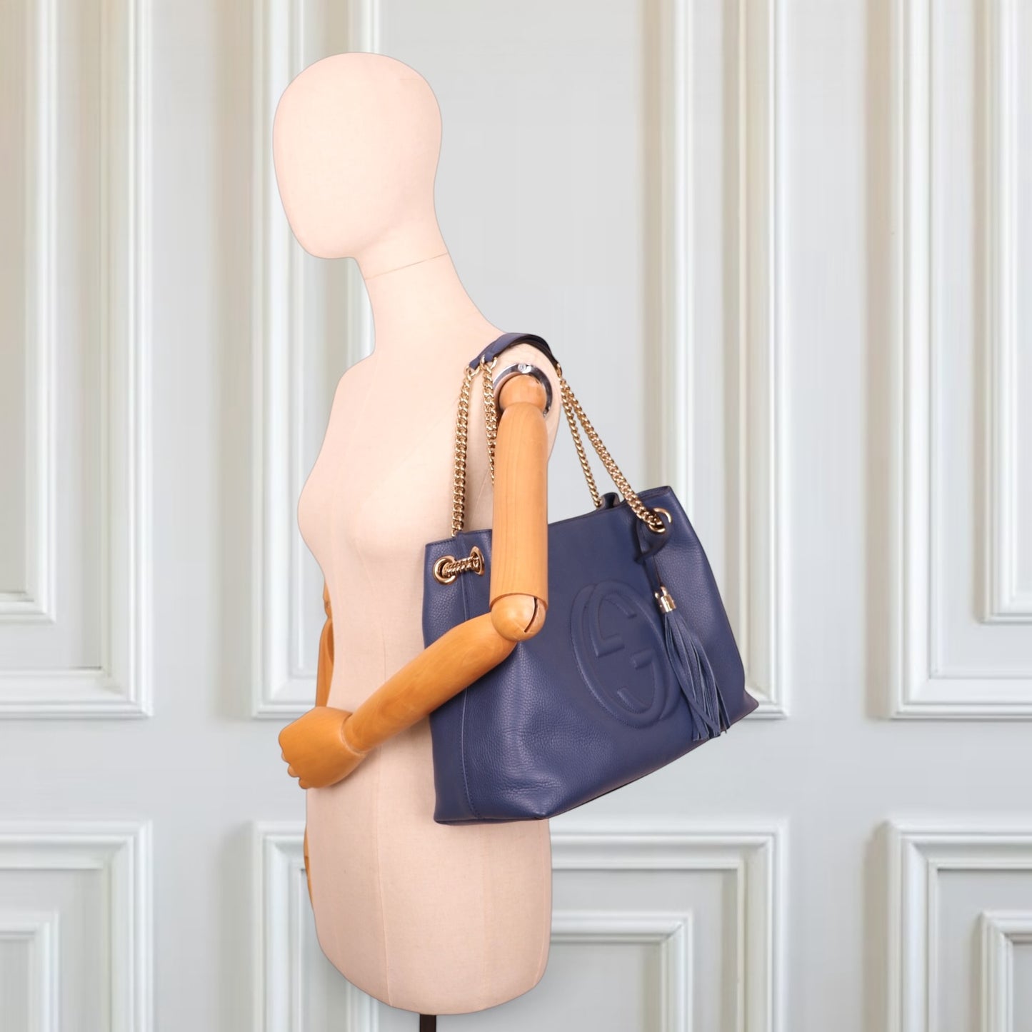 Gucci Soho hobo blau