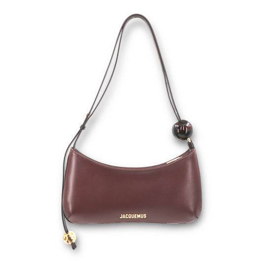 Jacquemus Le bisou perle medium braun