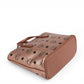 MCM Anya Mini Shopper Visetos Rosé