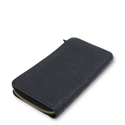 Louis Vuitton Zippy empreinte schwarz