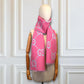 Gucci Schal reversible rosa/blau