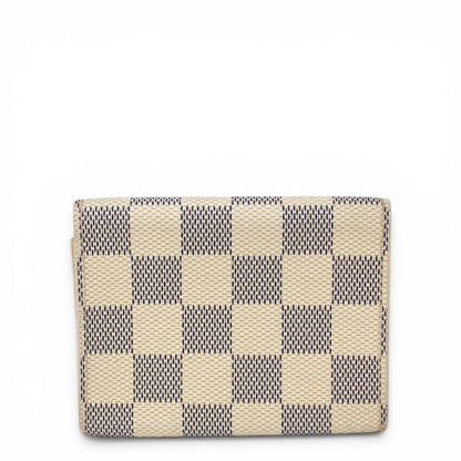Louis Vuitton Envelope carte de visite Damier Azur