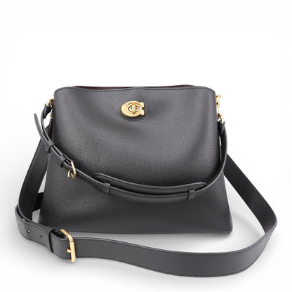 Coach Willow Schultertasche schwarz