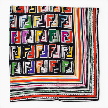 Fendi Seidentuch multicolor