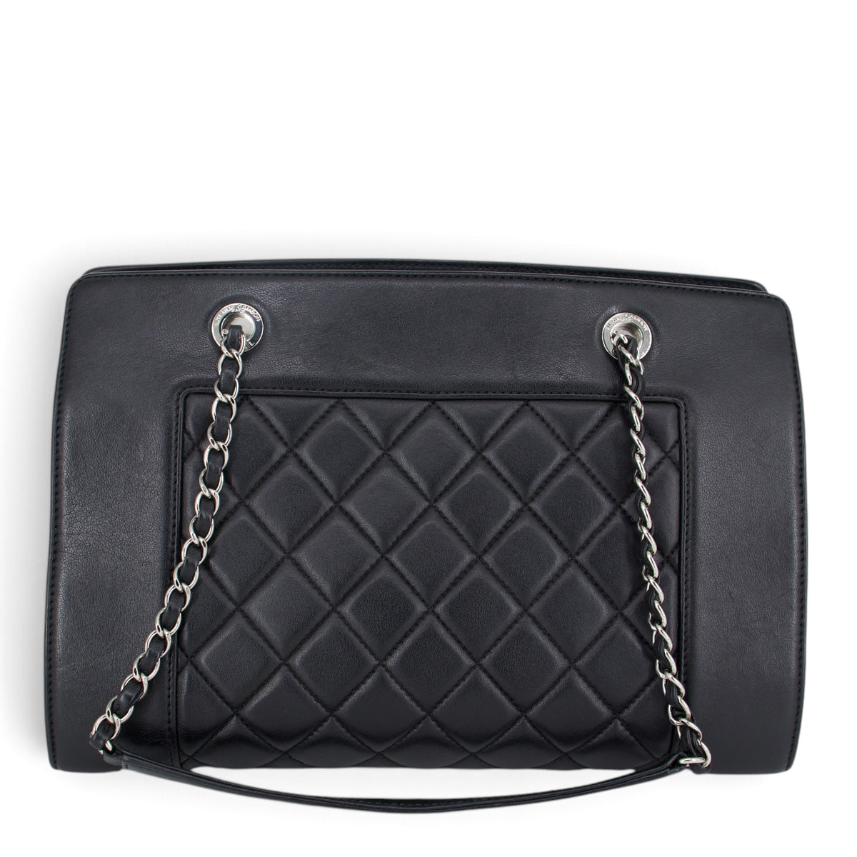 Chanel Large Mademoiselle Shopper matelassé schwarz