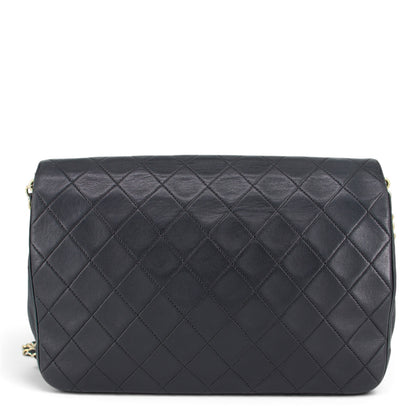 Chanel Matelassé Lammleder schwarz