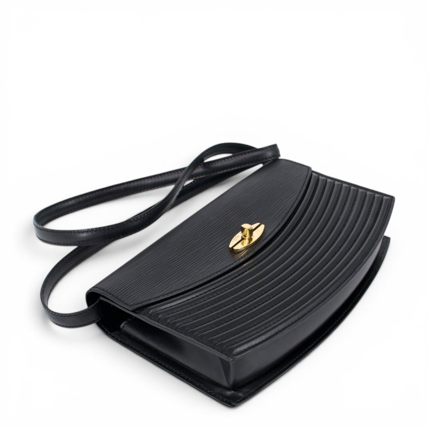 Louis Vuitton Presbourg epi schwarz