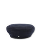 Hermès Saint-Honoré Rocabar Béret marine Gr. 58