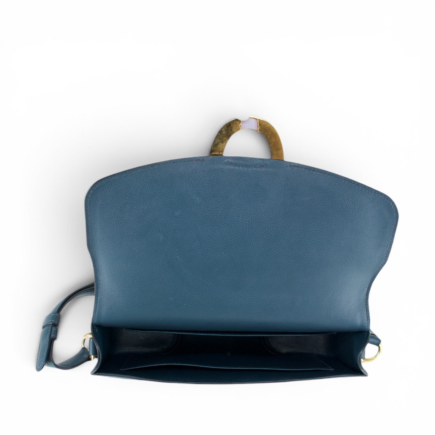 Hermès Cherche Midi 25 Evercolor Bleu océan