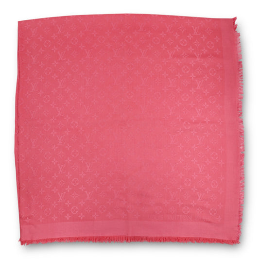 Louis Vuitton Monogram Schal rosa