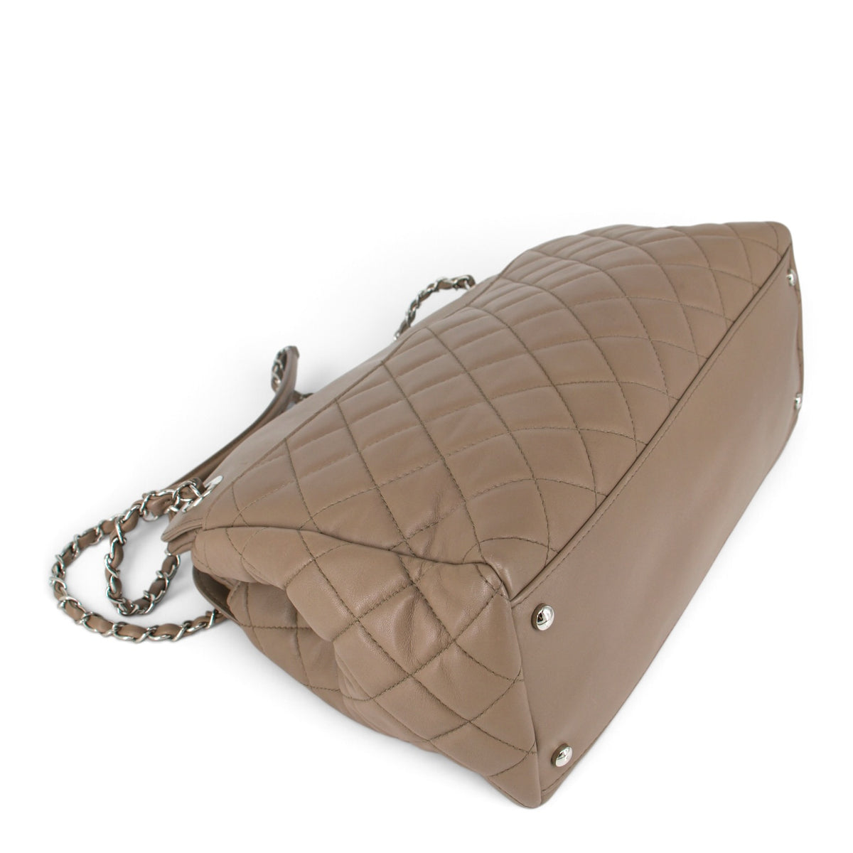 Chanel Shopper CC Matelassé taupe