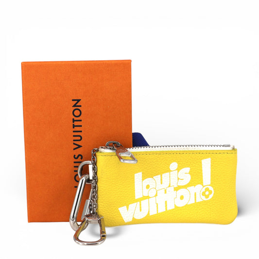 Louis Vuitton Schlüsseletui gelb