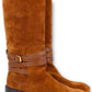 Louis Vuitton Crossroads Stiefel Wildleder cognac Gr. 37