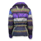 Peter Pilotto Daunenjacke lila gemustert Gr. 38