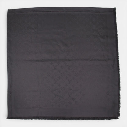 Louis Vuitton Monogram Schal schwarz