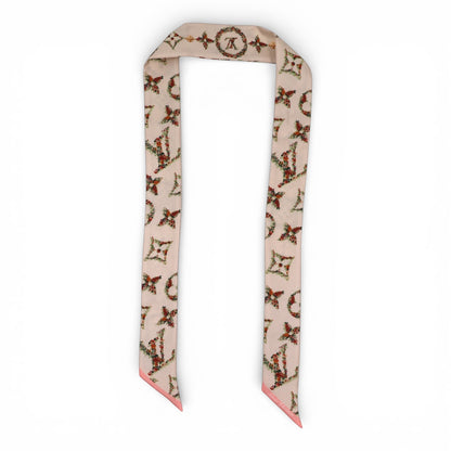 Louis Vuitton Bandeau "Monogram Flowers BB" rosa